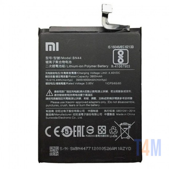 Battery BN44 for Xiaomi Redmi 5 Plus 3900mAh
